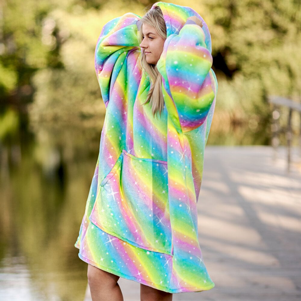 BARAMOOR džemperis - pleds "Rainbow" cena un informācija | Oriģināli džemperi | 220.lv