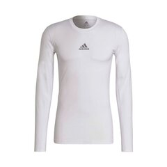 Termoveļa vīriešiem Adidas techfit compression M GU7334, balta цена и информация | Мужское термобелье | 220.lv