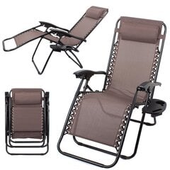 Gulta, guļamkrēsls, saliekams cena un informācija | Sauļošanās krēsli | 220.lv