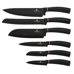 Набор ножей BERLINGER HAUS BH-2337 BLACK Rose цена и информация | Ножи и аксессуары для них | 220.lv