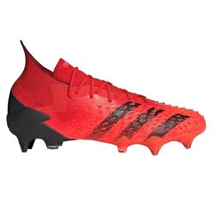 Futbola apavi vīriešiem Adidas Predator Freak.1 SG M FY6269, sarkani cena un informācija | Futbola apavi | 220.lv