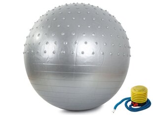 Мяч тренировочный с помпой, 70 см  цена и информация | Гимнастические мячи | 220.lv