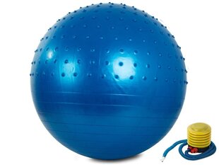 Мяч тренировочный с помпой, 70 см  цена и информация | Гимнастические мячи | 220.lv