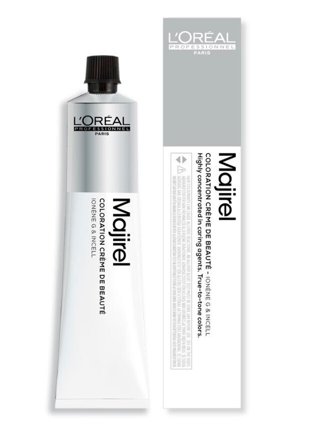 Matu krāsa L‘Oreal Majirel 6.0, 50 ml cena un informācija | Matu krāsas | 220.lv