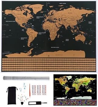 Карта мира + аксессуары 9410 цена и информация | Карты мира | 220.lv