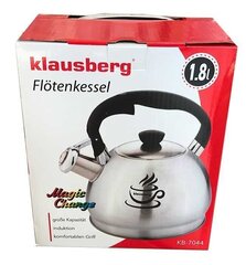 KETTLE KLAUSBERG 1,8 L TERMISKAIS RĀDĪTĀJS KB-7044 cena un informācija | Kafijas kannas, tējkannas | 220.lv