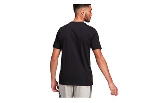 Футболка мужская Adidas Essentials Tee Black, черная цена и информация | Мужские футболки | 220.lv