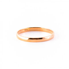 Золотое обручальное кольцо ZG2MM цена и информация | Кольца | 220.lv