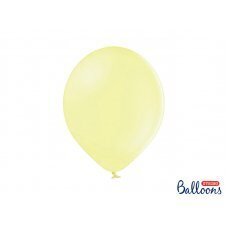 Izturīgi baloni 30 cm, gaiši dzelteni (1 gab. / 100 gab.) цена и информация | Шарики | 220.lv