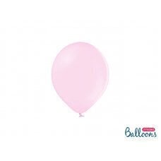 Izturīgi baloni 12 cm, gaiši rozā (1 gab. / 100 gab.) cena un informācija | Baloni | 220.lv