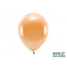 Eko baloni 26 cm metāliski, oranži (1 gab. / 10 gab.) cena un informācija | Baloni | 220.lv