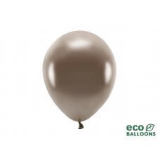 Eko baloni 26 cm metāliski, brūni (1 gab. / 10 gab.) cena un informācija | Baloni | 220.lv
