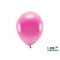 Eco Balloons 26см металлик, фуксия (1 шт. / 10 шт.) цена и информация | Шарики | 220.lv