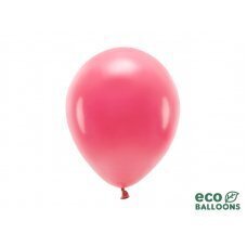 Eko baloni 26 cm pasteļi, gaiši sarkani (1 gab. / 10 gab.) cena un informācija | Baloni | 220.lv