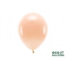 Eko baloni 26 cm pastelis, persiks (1 gab. / 10 gab.) cena un informācija | Baloni | 220.lv