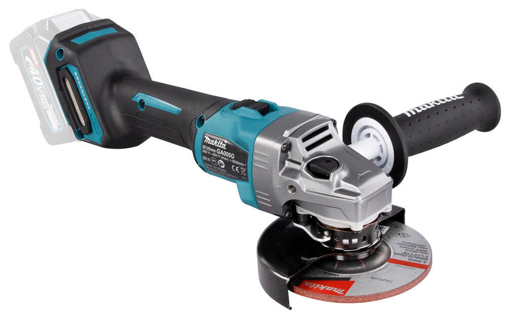 Leņķa slīpmašīna XGT® 40V GA005GZ Makita цена и информация | Slīpmašīnas | 220.lv