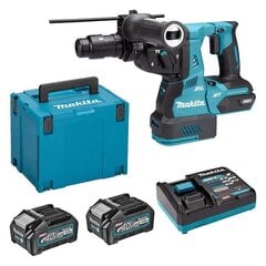 Пробойник аккумуляторный 40В XGT® HR002GM202 Makita цена и информация | Перфораторы | 220.lv