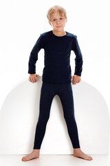 Термобелье / Thermo Plus Теплая нижнняя рубашка для мальчика Cornette, черная цена и информация | Зимняя одежда для детей | 220.lv