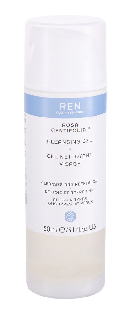 Sejas attīrošs gels Ren Rosa Centifolia 150 ml цена и информация | Sejas ādas kopšana | 220.lv