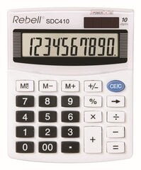 Kalkulators Rebell SDC410 cena un informācija | Kancelejas preces | 220.lv