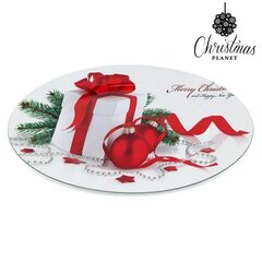 Dekoratīvs šķīvis Ziemassvētki Christmas Planet 1147 cena un informācija | Trauki, šķīvji, pusdienu servīzes | 220.lv