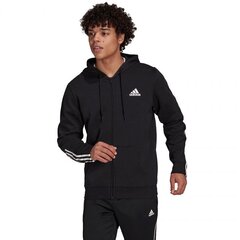 Džemperis vīriešiem Adidas Essentials Double M GS1581, melns cena un informācija | Vīriešu jakas | 220.lv