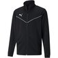 Džemperis bērniem Puma team Rise Training Poly Jacket Jr 657393 03, melns cena un informācija | Zēnu jakas, džemperi, žaketes, vestes | 220.lv