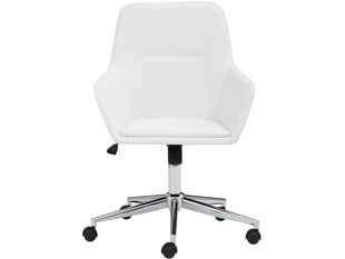 Biroja krēsls Notio Living Eddie, balts цена и информация | Офисные кресла | 220.lv