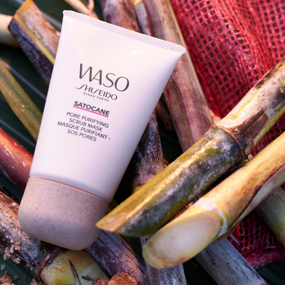 Pīlinga sejas maska Shiseido Waso Satocane, 80 ml cena un informācija | Sejas maskas, acu maskas | 220.lv