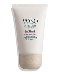 Pīlinga sejas maska Shiseido Waso Satocane, 80 ml cena un informācija | Sejas maskas, acu maskas | 220.lv