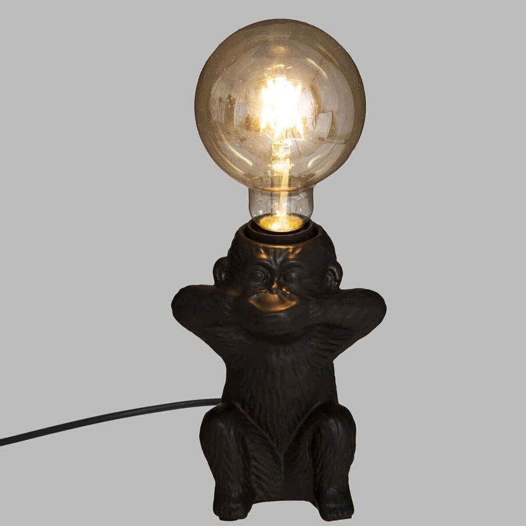 Galda lampa Pērtiķis (ar aizsegtu muti) 17 cm cena un informācija | Galda lampas | 220.lv