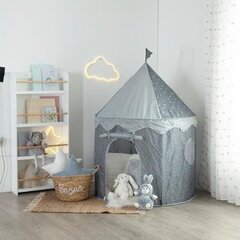Детская палатка Pop Up Grey 135 см цена и информация | Детские игровые домики | 220.lv
