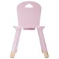 Bērnu krēsls, rozā, 32 x 50 cm cena un informācija | Bērnu krēsliņi un bērnu galdiņi | 220.lv