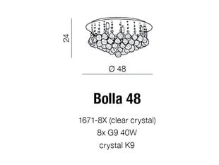 Azzardo gaismeklis Bolla 48 AZ1287 цена и информация | Потолочные светильники | 220.lv