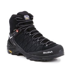 Pārgājienu zābaki sievietēm Salewa Ws Alp Trainer 2 Mid Gtx W 61383-0971, melni цена и информация | Женские сапоги | 220.lv