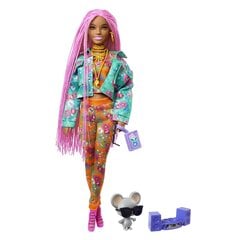 Lelle Bārbija (Barbie) Extra ar zaļu jaku цена и информация | Игрушки для девочек | 220.lv