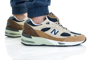 Обувь для отдыха мужская New Balance 991 M991SBN, коричневая цена и информация | Кроссовки для мужчин | 220.lv