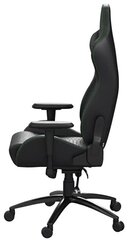 Spēļu krēsls Razer Iskur X, melns/zaļš cena un informācija | Biroja krēsli | 220.lv