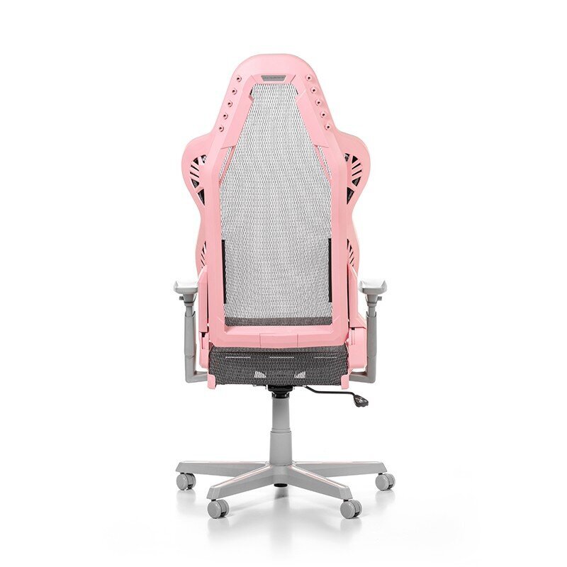 Spēļu krēsls, DXRacer Air R1S-GPG, pelēks/rozā/melns cena un informācija | Biroja krēsli | 220.lv