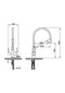 LEMARK LM3071C-Gray "COMFORT" Virtuves jaucējkrāns, ar savienojumu ar dzeramā ūdens filtru, hroms (10 years warranty) cena un informācija | Ūdens maisītāji virtuvei | 220.lv