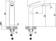 LEMARK LM4909CW "MELANGE" izlietnes maisītājs augsts, 10 gadu garantija цена и информация | Jaucējkrāni | 220.lv