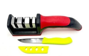 Точилка для ножей 3 отсека и нож. цена и информация | Ножи и аксессуары для них | 220.lv