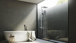 LEMARK LM7004C "TROPIC" vannas jaucējkrāns ar lietus dušas galvu, 10 gadu garantija cena un informācija | Dušas komplekti un paneļi | 220.lv