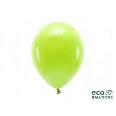 Пастельные эко-шары цвета зеленого яблока, диаметр прибл. 26 см (1 шт. / 100 шт.) цена и информация | Шарики | 220.lv