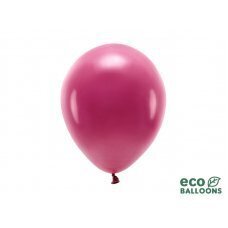 Eko baloni 26 cm pasteļtoņi, tumši sarkani (1 gab. / 100 gab.) cena un informācija | Baloni | 220.lv
