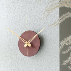 Настенные деревянные часы Spot Blossom, велюр цена и информация | Часы | 220.lv