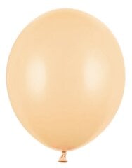 Izturīgi lateksa baloni 30 cm, pasteļa persiku (1 gab. / 100 gab.) cena un informācija | Baloni | 220.lv