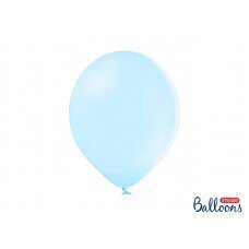 Izturīgi baloni 30 cm, pastelis gaiši zils (1 gab. / 50 gab.) cena un informācija | Baloni | 220.lv