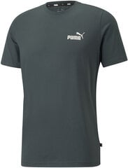 Puma T-Krekls ESS Small Logo Tee Green 586669 80/3XL цена и информация | Мужские футболки | 220.lv