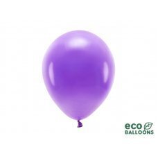 Eko baloni 26 cm pasteļtoņi, violeti (1 gab. / 100 gab.) cena un informācija | Baloni | 220.lv